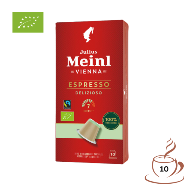 Julius Meinl Kaffeekapseln, Espresso Delizioso  7, 10 Stück